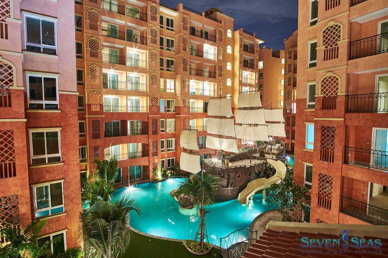 Seven Seas Condo Resort By Jay Jay Pantai Jomtien Bagian luar foto
