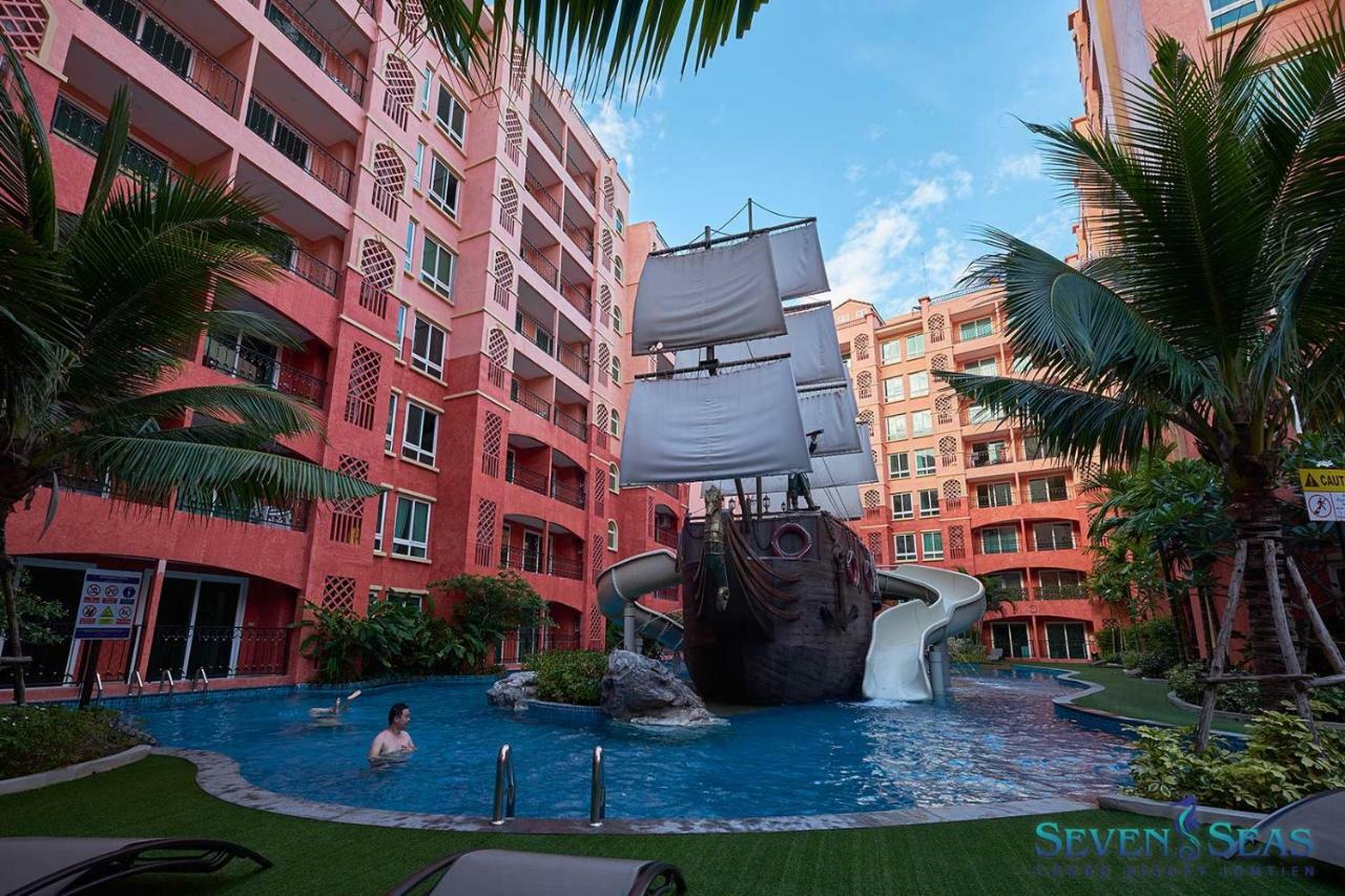 Seven Seas Condo Resort By Jay Jay Pantai Jomtien Bagian luar foto