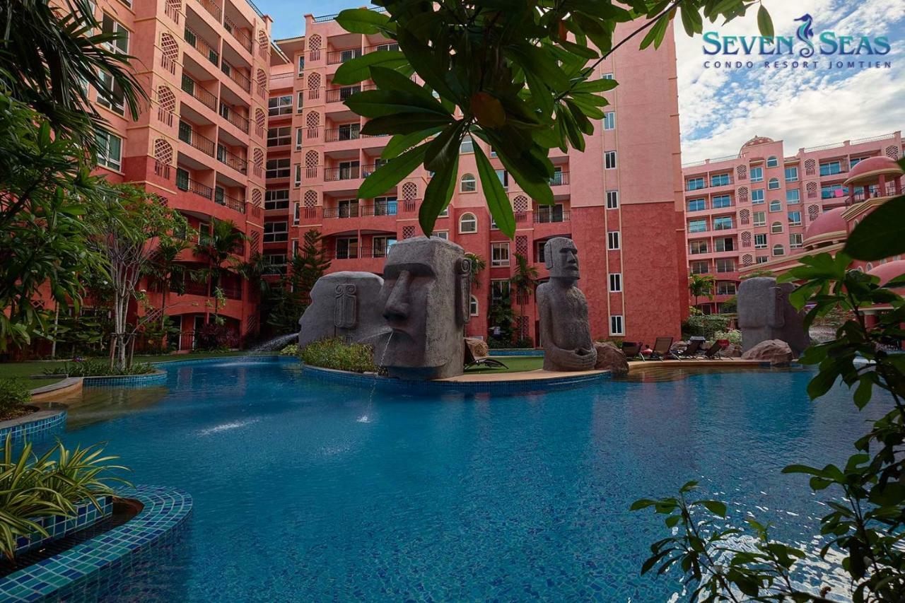 Seven Seas Condo Resort By Jay Jay Pantai Jomtien Bagian luar foto