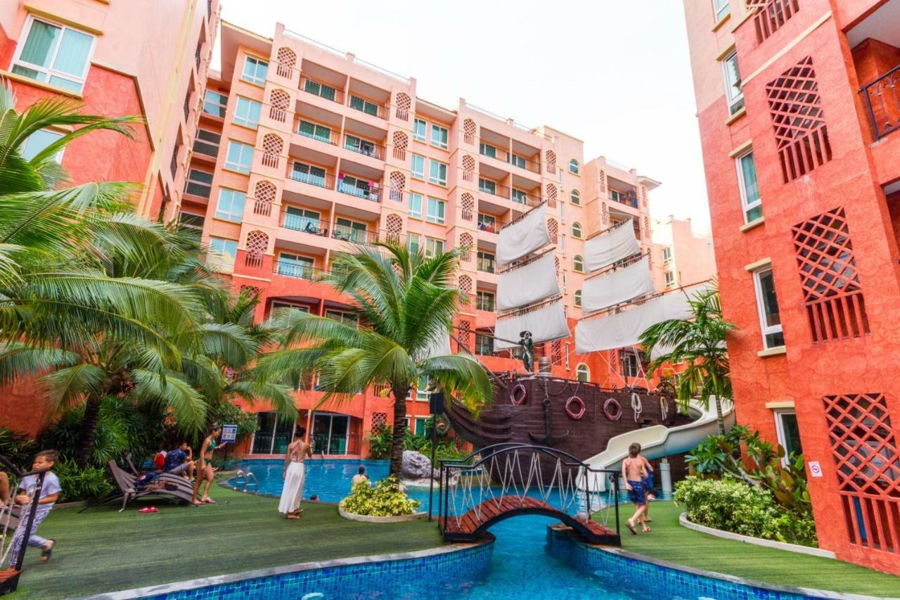 Seven Seas Condo Resort By Jay Jay Pantai Jomtien Bagian luar foto